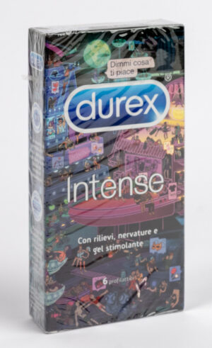 DUREX INTENSE ORGASMIC CONDOM 6PZ